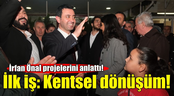 CHP Bayraklı Adayı İrfan Önal projelerini anlattı!