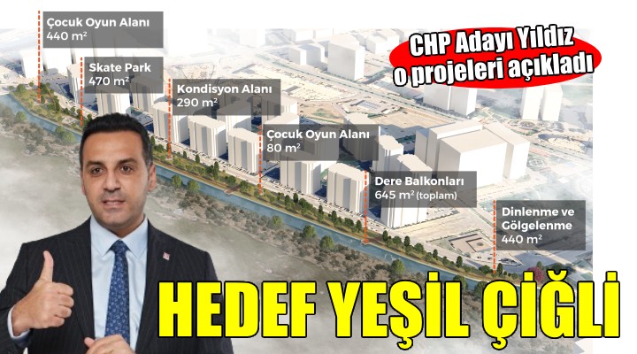 CHP Çiğli Adayı Yıldız:  Kentsel ve doğal yaşam iç içe olacak 