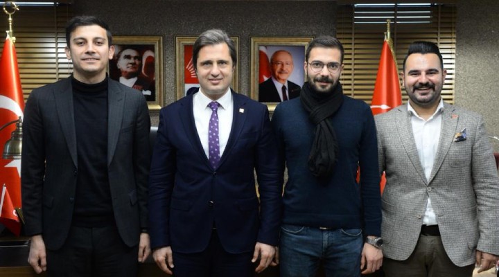 CHP Gençlik Kolları Genel Başkanı Killik ten Yücel e ziyaret!