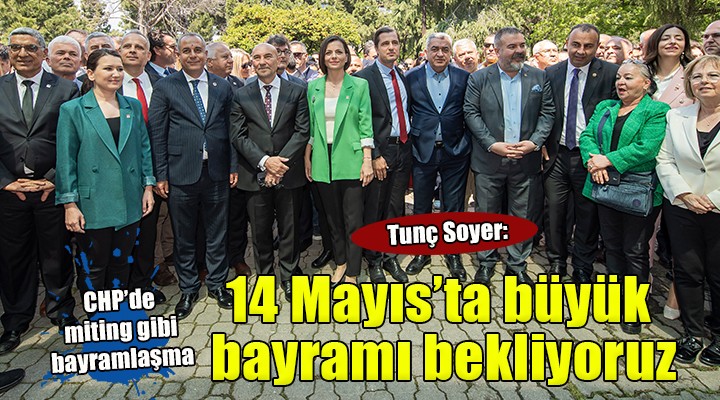 CHP İzmir de bayramlaşma!