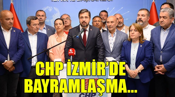 CHP İzmir de bayramlaşma töreni....