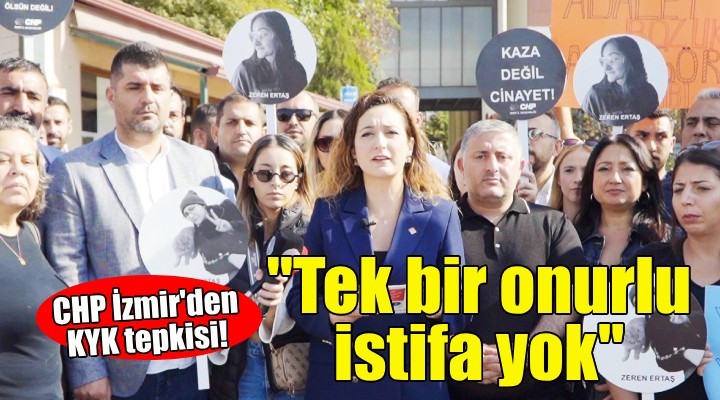 CHP İzmir den KYK yurtları tepkisi!