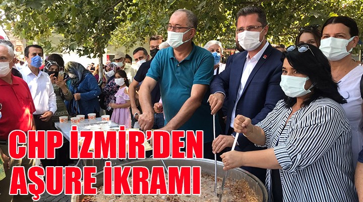 CHP İzmir den aşure ikramı