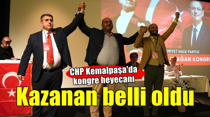 CHP Kemalpaşa da kazanan belli oldu