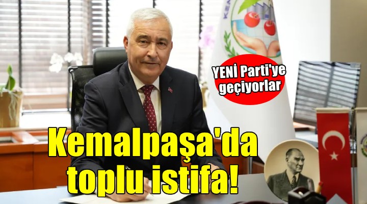 CHP Kemalpaşa'da toplu istifa!