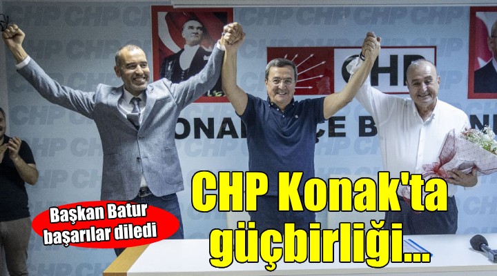 CHP Konak ta devir teslim...