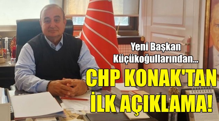 CHP Konak tan ilk açıklama!