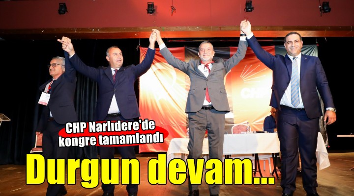 CHP Narlıdere de Durgun devam