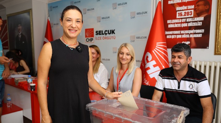 CHP Selçuk ta delege seçimleri tamamlandı