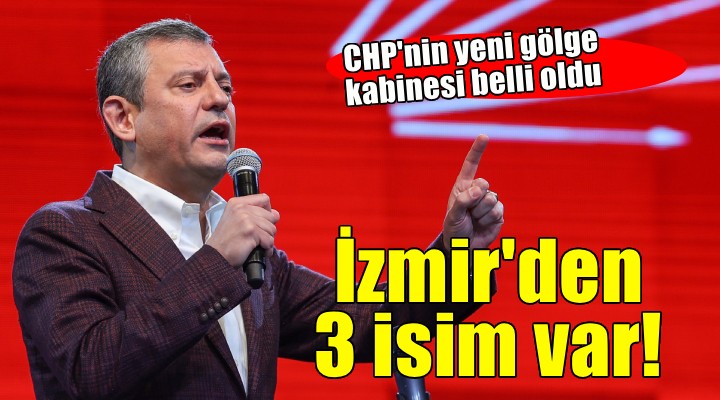 CHP de CAO Yürütme Kurulu belli oldu... İzmir den 3 isim var!