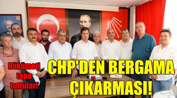 CHP den Bergama çıkarması!