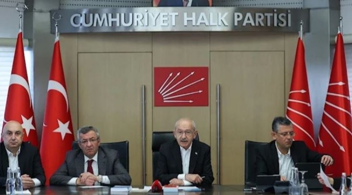 CHP den Cumhurbaşkanı adayı için flaş karar