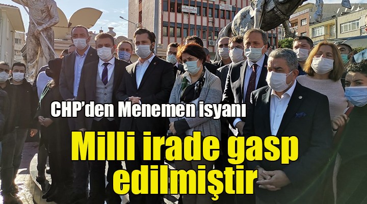 CHP den Menemen isyanı MİLLİ İRADE GASP EDİLMİŞTİR...