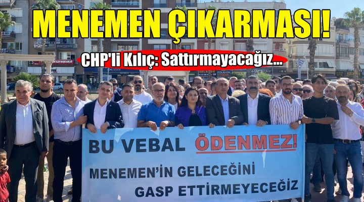 CHP den Menenem çıkarması!