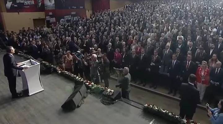 CHP kurultayı başladı...