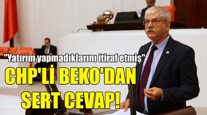 CHP li Beko dan Ak Parti li Kaya ya sert cevap!