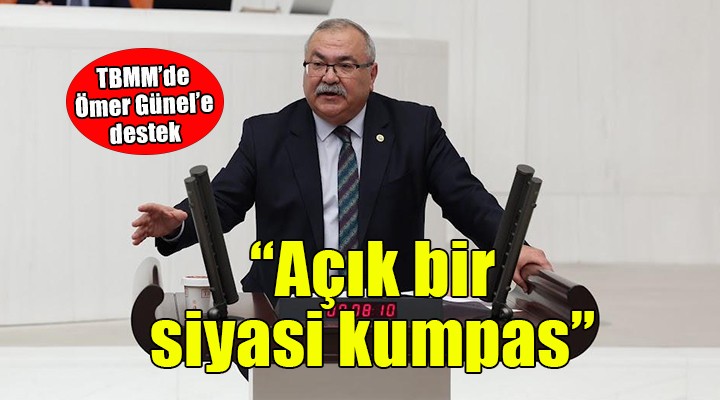 CHP'li Bülbül TBMM'de konuştu: Ömer Günel siyasi kumpasla tutuklandı