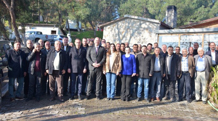 CHP Menderes adayı İlkay Çiçek, muhtarlarla buluştu!