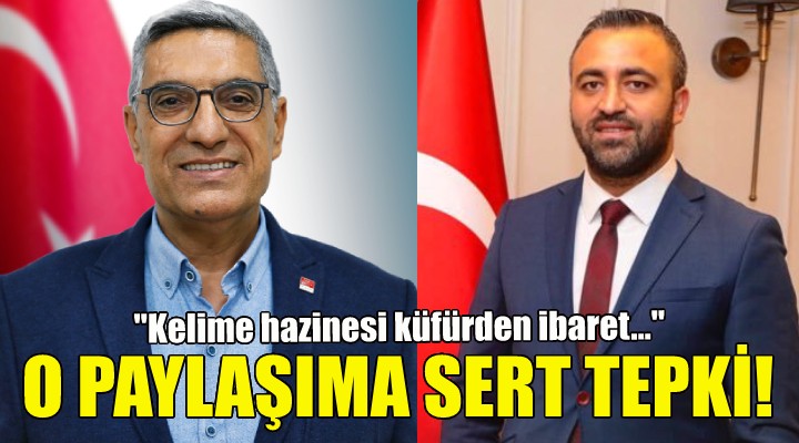 CHP li Coşkuner den AK Partili Şahin e sert tepki!