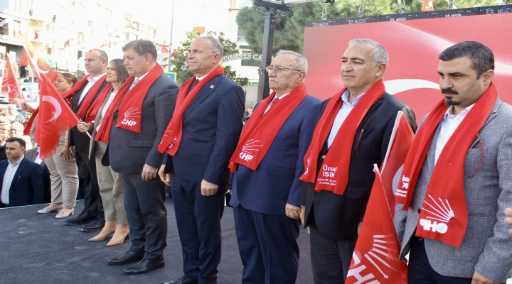 CHP li Işık: İşimiz, gücümüz, sevdamız Gaziemir