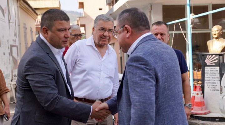 CHP li Karakoz ve Basmacı dan Tire ziyareti