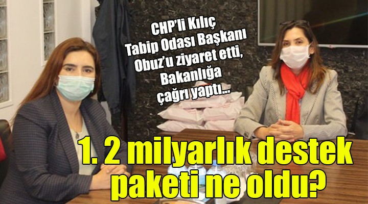 CHP li Kılıç tan Bakanlığa çağrı... 1.2 milyarlık paket ne oldu?