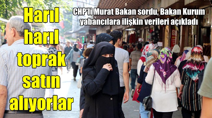 CHP li Murat Bakan: Yabancılar Türkiye ye akın ediyor...Afganistan, Mısır, Irak; Seyşeller, Vanuatu, Mikronezya…