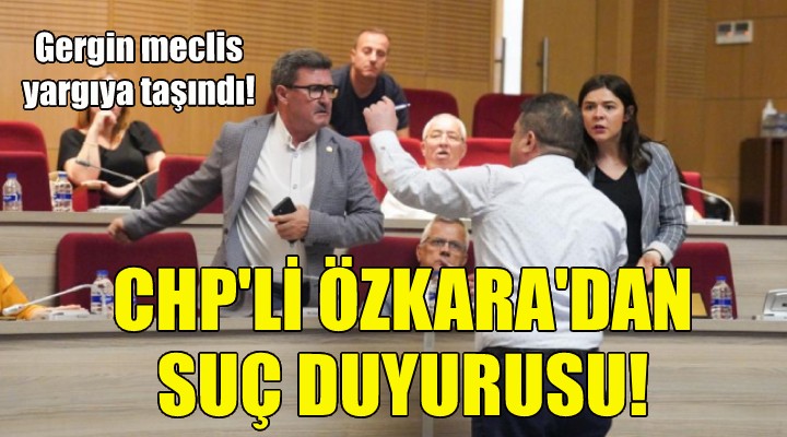 CHP li Özkara dan AK Partili Atmaca hakkında suç duyurusu!