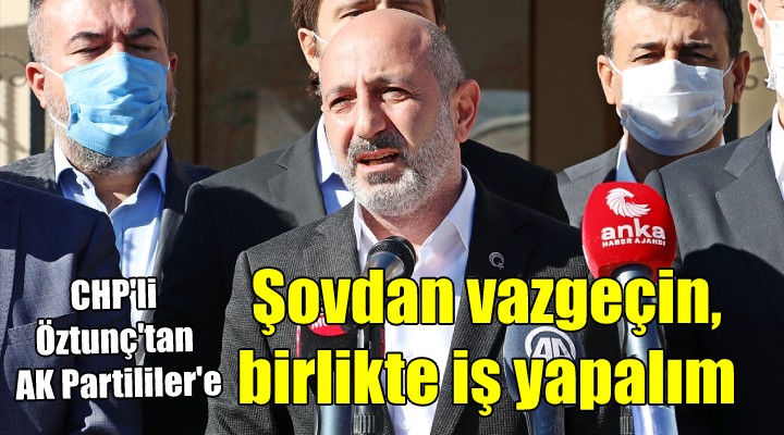 CHP li Öztunç tan  Fay Yasası  açıklaması... ŞOVDAN VAZGEÇİN!