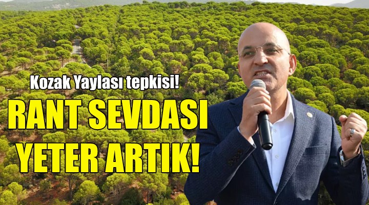 CHP li Polat tan Kozak Yaylası tepkisi!