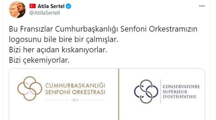 CHP li Sertel den çalıntı logo iddiası!