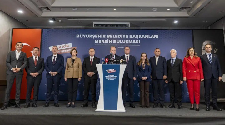 CHP li büyükşehir belediye başkanlarından ortak açıklama!