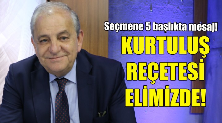 CHP li Nalbantoğlu: Kurtuluş reçetesi elimizde!