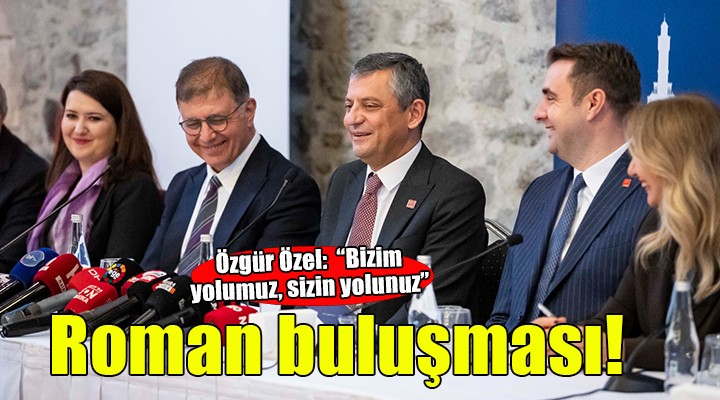 CHP lideri Özel İzmir’de Roman Yurttaş Meclisi ile bir araya geldi