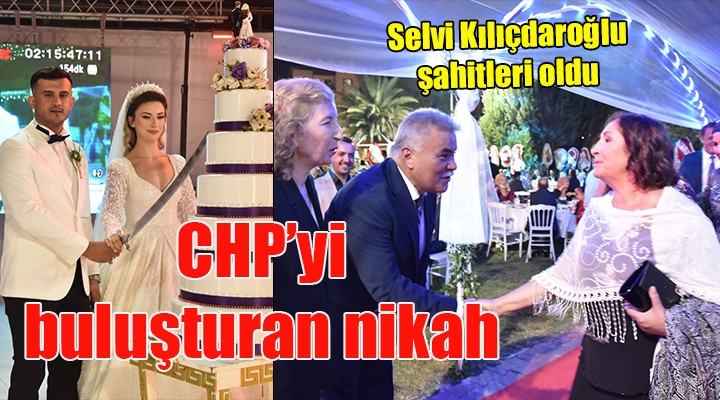 CHP yi buluşturan nikah! Selvi Kılıçdaroğlu genç çiftin şahidi oldu...