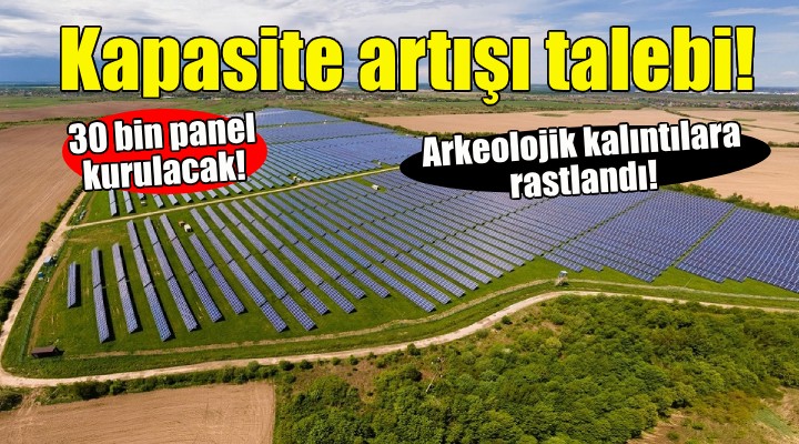 CMS den GES için kapasite artışı talebi!