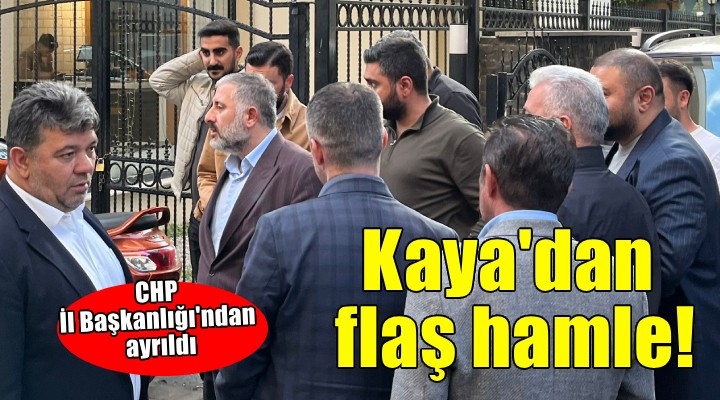 Çağdaş Kaya dan flaş adaylık hamlesi... Toplantıdan ayrıldı!