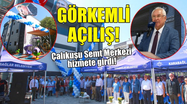 Çalıkuşu Semt Merkezi hizmete girdi!