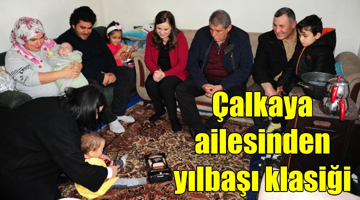 Çalkaya ailesinden yılbaşı klasiği