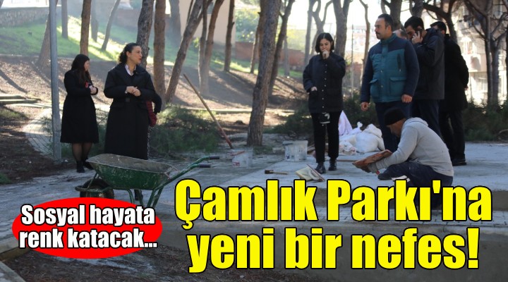 Çamlık Parkı na yeni bir nefes!