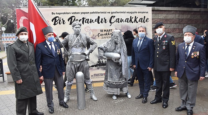 Çanakkale Zaferi Bornova’da kutlandı