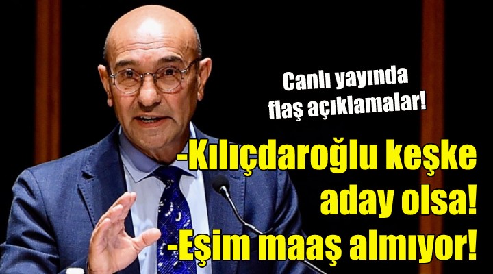 Canlı yayında flaş açıklamalar!