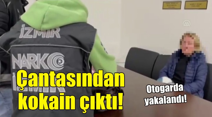 Çantasından 2 kilogram kokain çıktı!