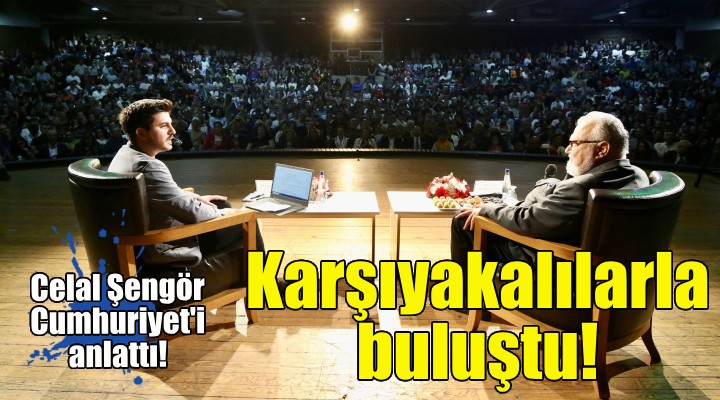 Celal Şengör Karşıyakalılarla buluştu!