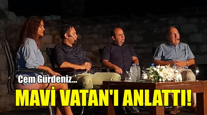 Cem Gürdeniz, Seferihisar da Mavi Vatan ı anlattı!