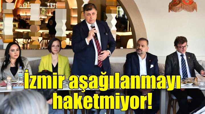 Cemil Tugay: İzmir aşağılanmayı hak etmiyor!