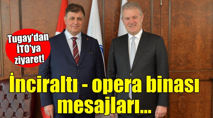 Cemil Tugay dan İnciraltı ve opera binası mesajları!