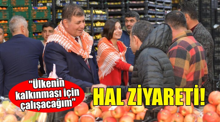 Cemil Tugay dan hal esnafına ziyaret!