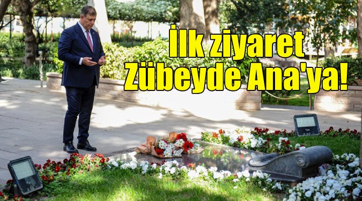 Cemil Tugay dan ilk ziyaret Zübeyde Ana’ya!