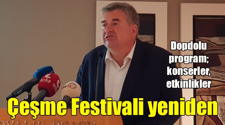 Çeşme Festivali yeniden!